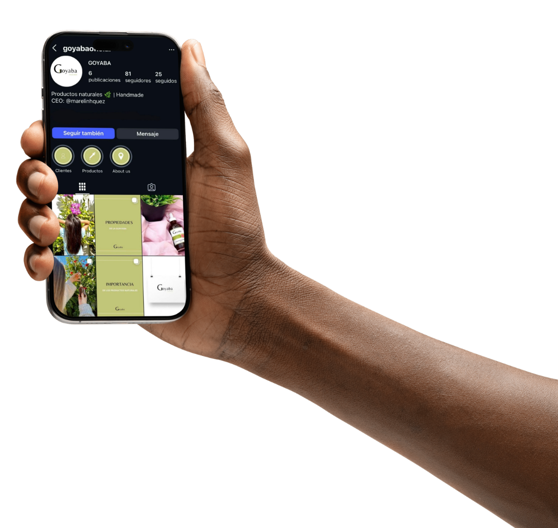 Mockup Instagram Goyaba